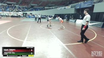 3A-120 lbs 5th Place Match - Preston Hill, Burns vs Isaac Tindall, Yamhill-Carlton