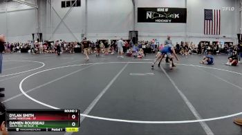 157 lbs Round 3 (8 Team) - Dylan Smith, Clinic Wrestling vs Damien Rousseau, South Side WC Blue