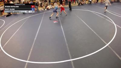 126 lbs Cons. Round 1 - Ryder Refsland vs Riley Klebe