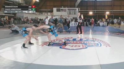 106 lbs Rr Rnd 1 - Brennon Egan, Journeymen vs Chace Armstrong, Ponaganset