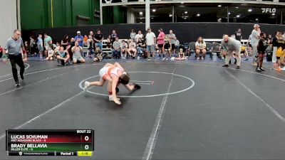 60 lbs Round 6 (8 Team) - Brady Bellavia, Killer Elite vs Lucas Schuman, Mat Assassins Black