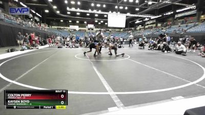 88 lbs Round 5 (6 Team) - Kaysen Boyd, Kansas Warriors 1 vs Colton Perry, Prodigy NDT