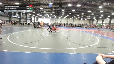 119 lbs Round Of 16 - Brennen Veverka, PA Revival - MS vs Rylan Ghattas, IRONWHALE - MS