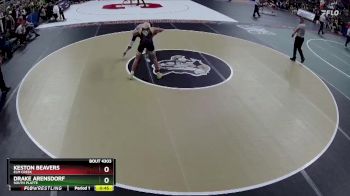 Cons. Round 3 - Keston Beavers, Elm Creek vs Drake Arensdorf, South Platte