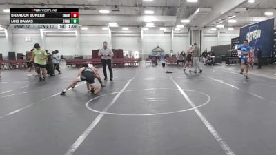 132 lbs Round 9 (10 Team) - Brandon Bonelli, Savage WA White vs Luis Damas, CTWHALE Green