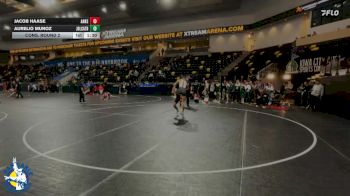 144 lbs Cons. Round 2 - Jacob Haase, Ankeny vs Aurelio Munoz, Joliet (Catholic Academy)