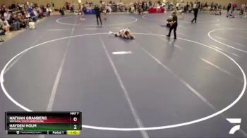 138 lbs Quarterfinal - Nathan Granberg, Wayzata Youth Wrestling vs Hayden Holm, Minnesota