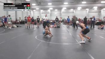 120 lbs Round 5 (10 Team) - Dante Schmidt, Mat Assassins Black vs Dominic Esposito, Maryland Mallets