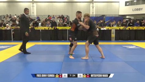 Mitsuyoshi Nakai vs Fred John V Suniga 2024 World IBJJF Jiu-Jitsu No-Gi Championship