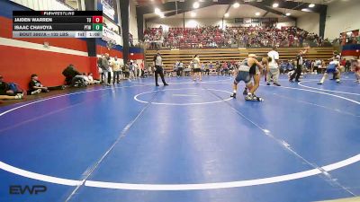 132 lbs Round Of 16 - Jaiden Warren, Tulsa Union vs Isaac Chavoya, Pryor Tigers Wrestling