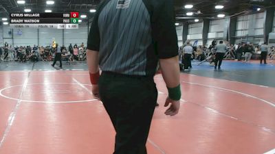 105 lbs Round 1 (9am Saturday) - Brady Watson, PA USA vs Cyrus Millage, Iowa Black