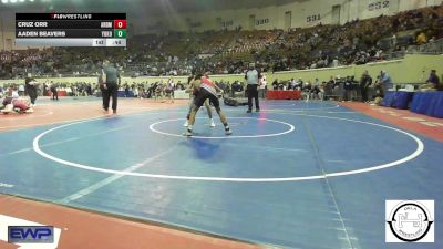 101 lbs Consi Of 32 #1 - Cruz Orr, Ardmore Junior High vs Aaden Beavers, Yukon