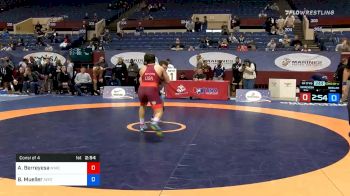 77 kg Consolation - Andrew Berreyesa, New York Athletic Club vs Brandon Mueller, Air Force Regional Training Center