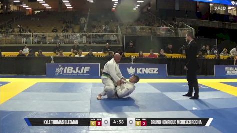 Bruno Henrique Meireles Rocha vs Kyle Thomas Sleeman 2025 Pan Jiu Jitsu IBJJF Championship