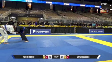 David Paul Jones vs Yuri A. DeBrito 2025 Pan Jiu Jitsu IBJJF Championship