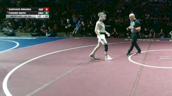 5A 106 lbs 1st Place Match - Santiago Miranda, Mission Sharyland vs Conner Smith, Dumas