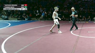 5A 106 lbs 1st Place Match - Santiago Miranda, Mission Sharyland vs Conner Smith, Dumas