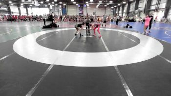 100 lbs Rr Rnd 1 - Nicole Davidson, East Rowan Wrestling Club vs Isabella Castro, Illinois Cornstars