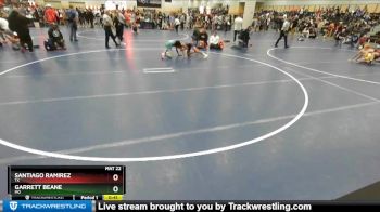 106 lbs Cons. Round 5 - Santiago Ramirez, TX vs Garrett Beane, MO