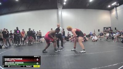 215 lbs Placement (4 Team) - Brandon Johnson, Indiana Outlaws vs Kade Hawthorne, MF Dynasty