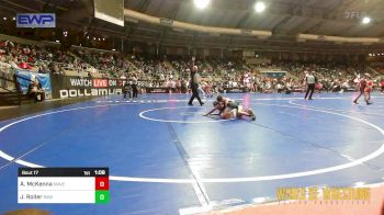 80 lbs Round Of 64 - Ari McKenna, Maverick Elite Wrestling vs Jaxon Roller, Raw Wrestling Club