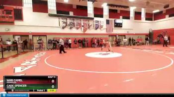 113 lbs Champ. Round 1 - War Camel, Okanogan vs Cade Spencer, Riverside