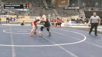 175 lbs Quarterfinal - Owen Lamer, Taylor County vs Dawson Schroering, Dupont Manual