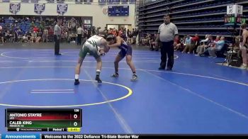 126 lbs Cons. Round 4 - Caleb King, Mendon HS vs Antonio Stayre, Leo