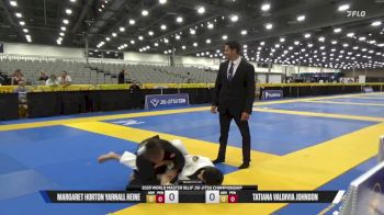 Tatiana Valdivia Johnson vs Margaret Horton Yarnall Heine 2025 World Master IBJJF Jiu-Jitsu Championship