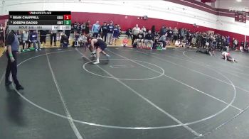 190 lbs Champ. Round 2 - Sean Chappell, Corona Del Sol High School vs Joseph Dacko, Centennial