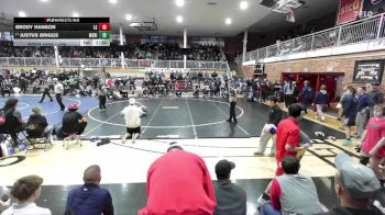 126 lbs 7th Place Match - Justus Briggs, Meridian vs Brody Hanson, Lake Stevens