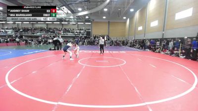 132 lbs Round Of 16 - Audrey Shaw, Bedford vs Mia Marigliano, Franklin County