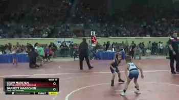 46 lbs Cons. Round 2 - Barrett Waggoner, Choctaw Ironman vs Crew Marsten, Broken Arrow Wrestling Club