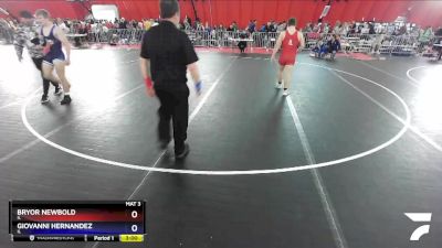 182 lbs Cons. Round 2 - Bryor Newbold, IL vs Giovanni Hernandez, IL