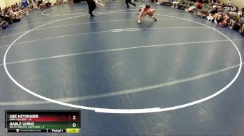 102 lbs Round 4 (6 Team) - Abe Heysinger, Iowa USA Red vs Gable Uhrig, South Dakota Lightning
