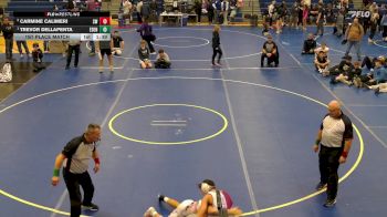 144 lbs 1st Place Match - Trevor DellaPenta, Eden vs Carmine Calimeri, Southwestern