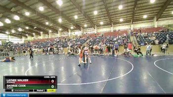 130 lbs Cons. Semi - Saoirse Cook, Alaska vs Laynee Walker, Wyoming