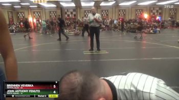 90 lbs Round 3 (6 Team) - Madison Healey, Revival Blue vs Paul DiMatteo, Death Squad