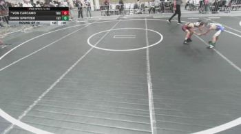 43 lbs Round Of 16 - Von Carcamo, Threshold WC vs Owen Spritzer, Faith Wrestling