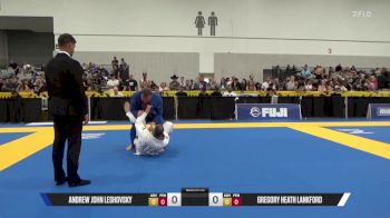 Andrew John Leshovsky vs Gregory Heath Lankford 2025 World Master IBJJF Jiu-Jitsu Championship
