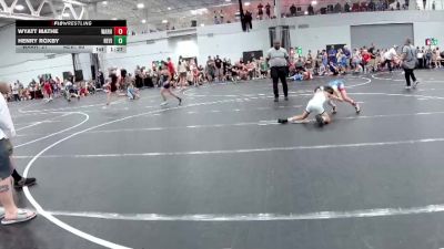 64 lbs Round 2 (8 Team) - Wyatt Mathe, Warhawks vs Henry Roxby, Revival