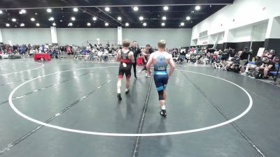 150 lbs Cade Aaberg, Wisconsin Blue vs Austin Collins, Team Colorado FS