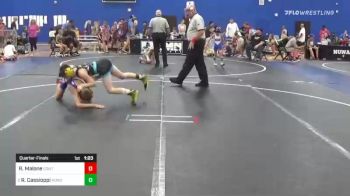 90 lbs Quarterfinal - Royce Malone, Contenders vs Rocco Cassioppi, Hononegah