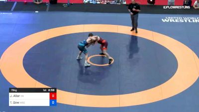 79 kg 5th Place - Jake Allar, Minnesota Storm vs Tyler Dow, University Of Wisconsin