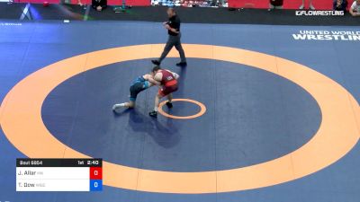 79 kg 5th Place - Jake Allar, Minnesota Storm vs Tyler Dow, University Of Wisconsin