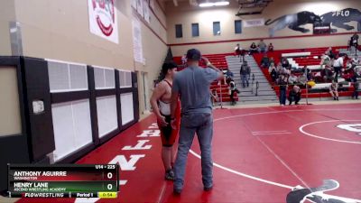 225 lbs Cons. Semi - Anthony Aguirre, Washington vs Henry Lane, Ascend Wrestling Academy