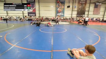 182 lbs Rr Rnd 2 - Coy Bryson, Buffalo Valley Black vs Aaron Kaufman, Apache Black