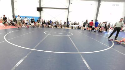 129 lbs Rr Rnd 5 - Mason Whitney, Mat Assassins Black vs Devan Garcia, Michigan Premier Blue