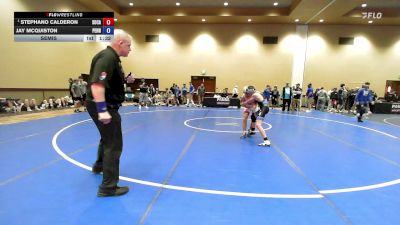 100 lbs Semis - Stephano Calderon, South Carolina vs Jay McQuiston, Pennsylvania