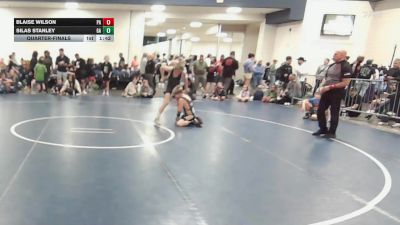 105 lbs Quarterfinal - Blaise Wilson, PA vs Silas Stanley, GA